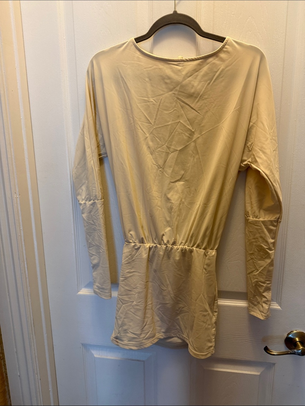 Edited Venice open back dress Women's Cream